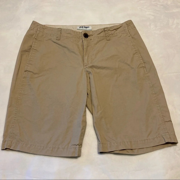 Old Navy Khaki Bermuda Shorts 6 - Picture 1 of 15